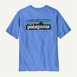 Patagonia Ms P-6 Logo Responsibili-Tee Abundant Blue